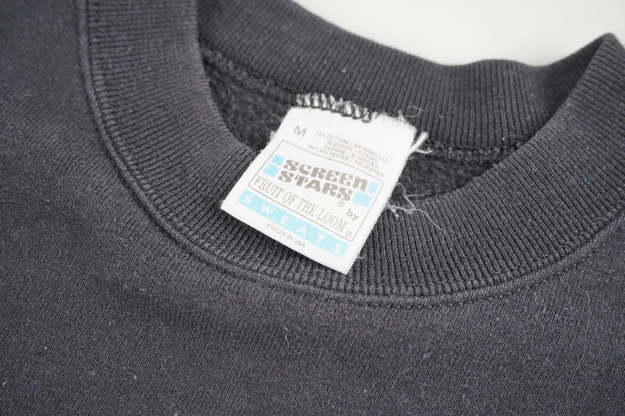 90s Screen Stars ZXR Motorbike Sweatshirt Black M
