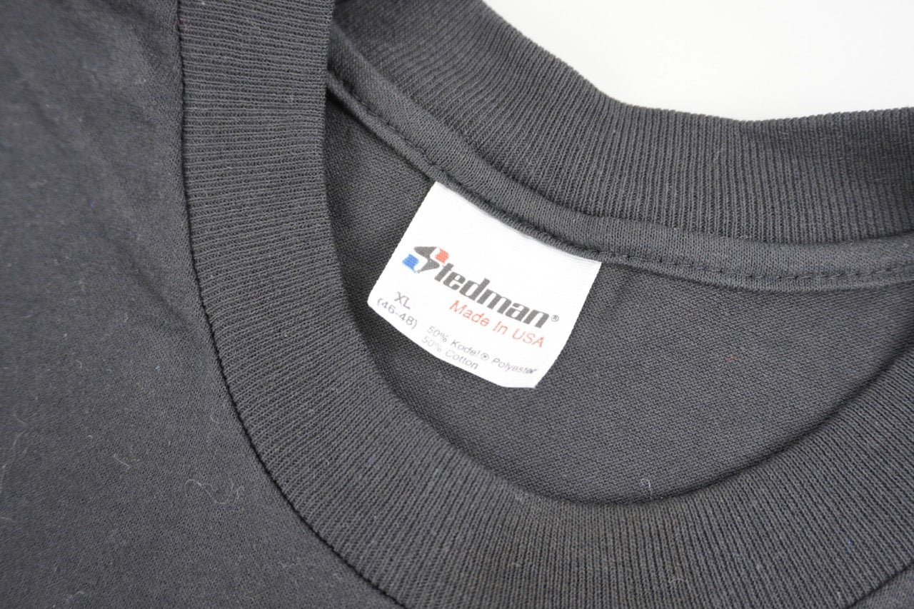 90s Stedman Portland Trailblazers NBA T-Shirt Black XL