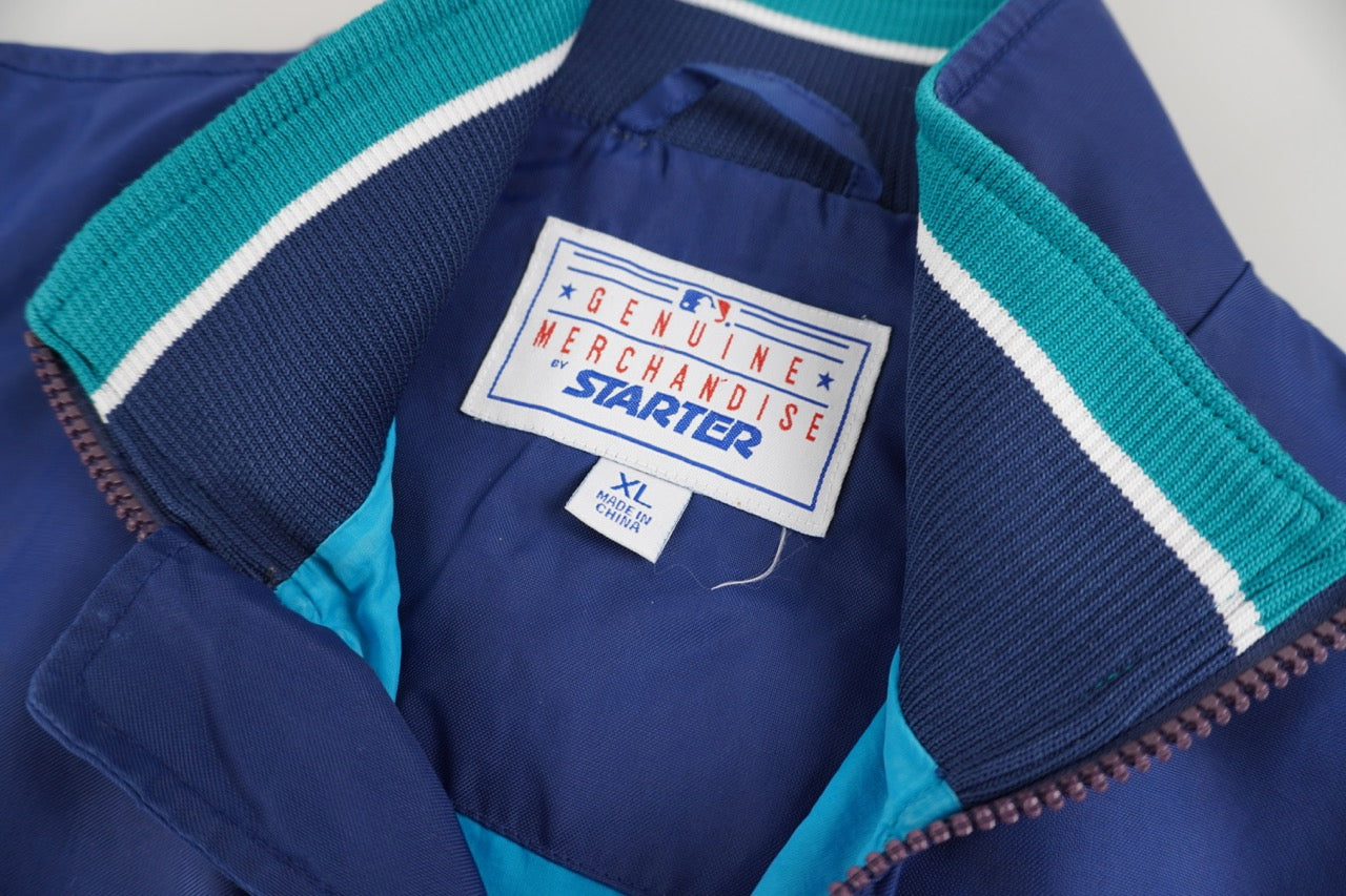 90s Starter Seattle Mariners MLB Jacket Blue XL