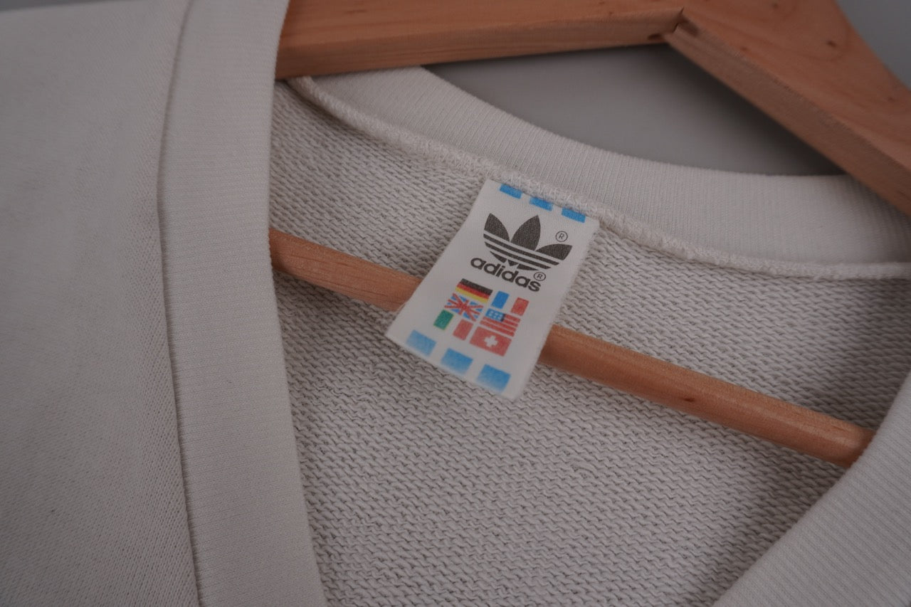90s Adidas Sweater Vest white M/L