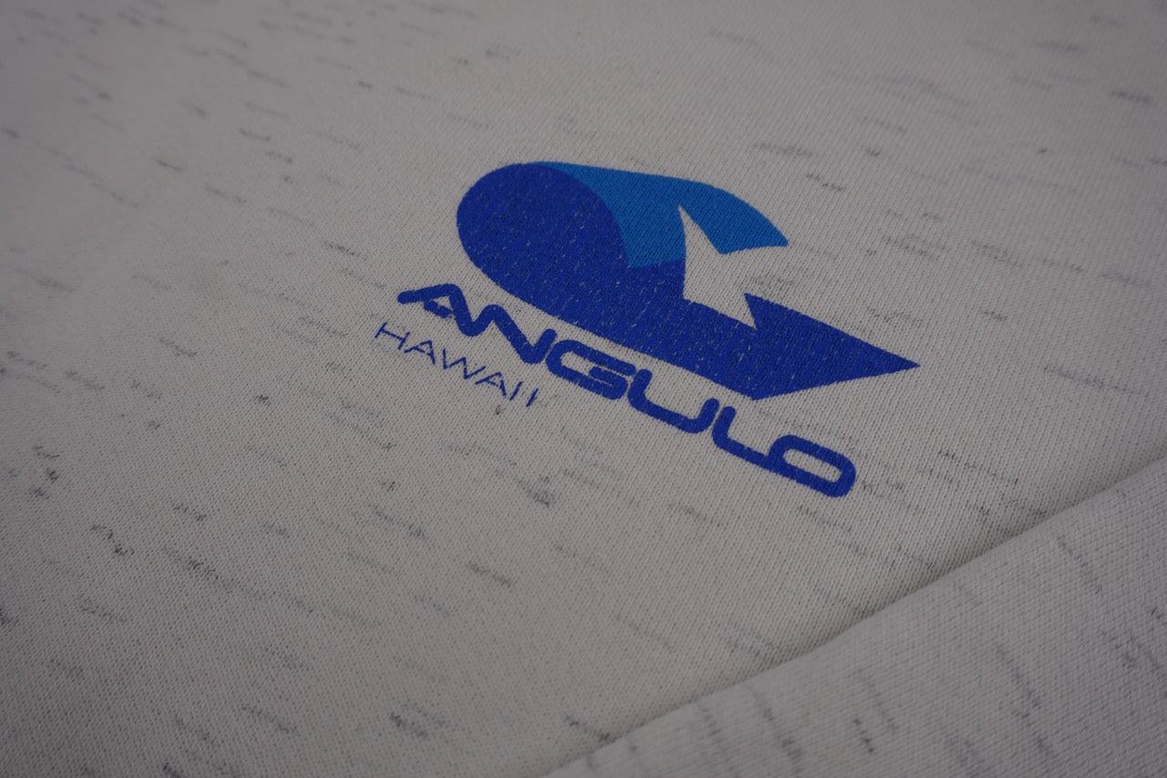 90s Angulo Hawaii Surfing Sweatshirt Grey Blue L/XL