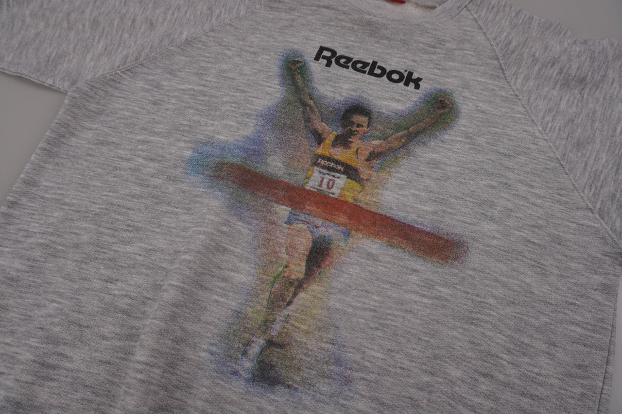 80s Rebook Sweatshirt Grey M