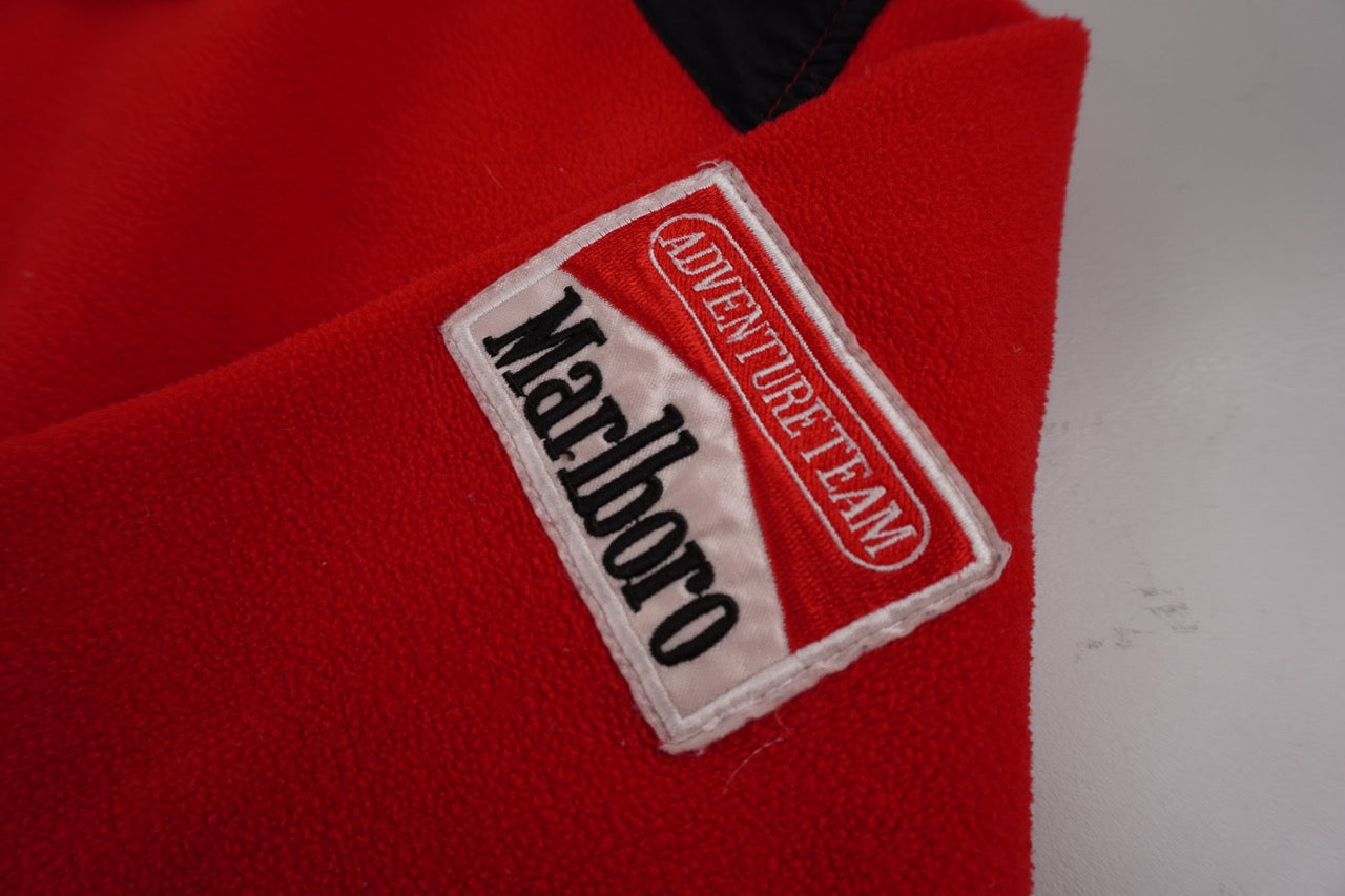 90s Marlboro Aventure Crazy Fleece Red L/XL