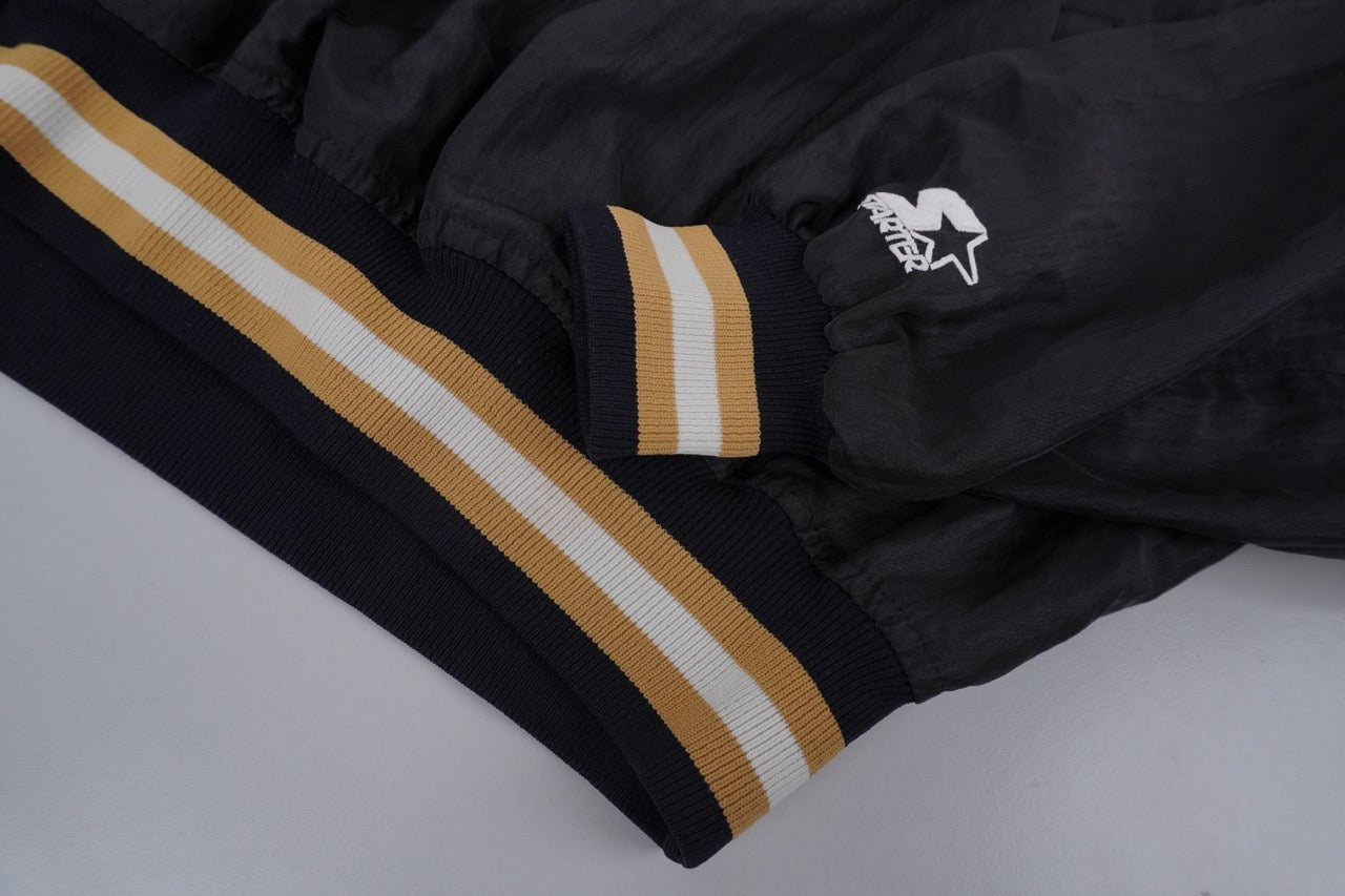 90s Starter New Orleans Saints NFL Jacket Black XL
