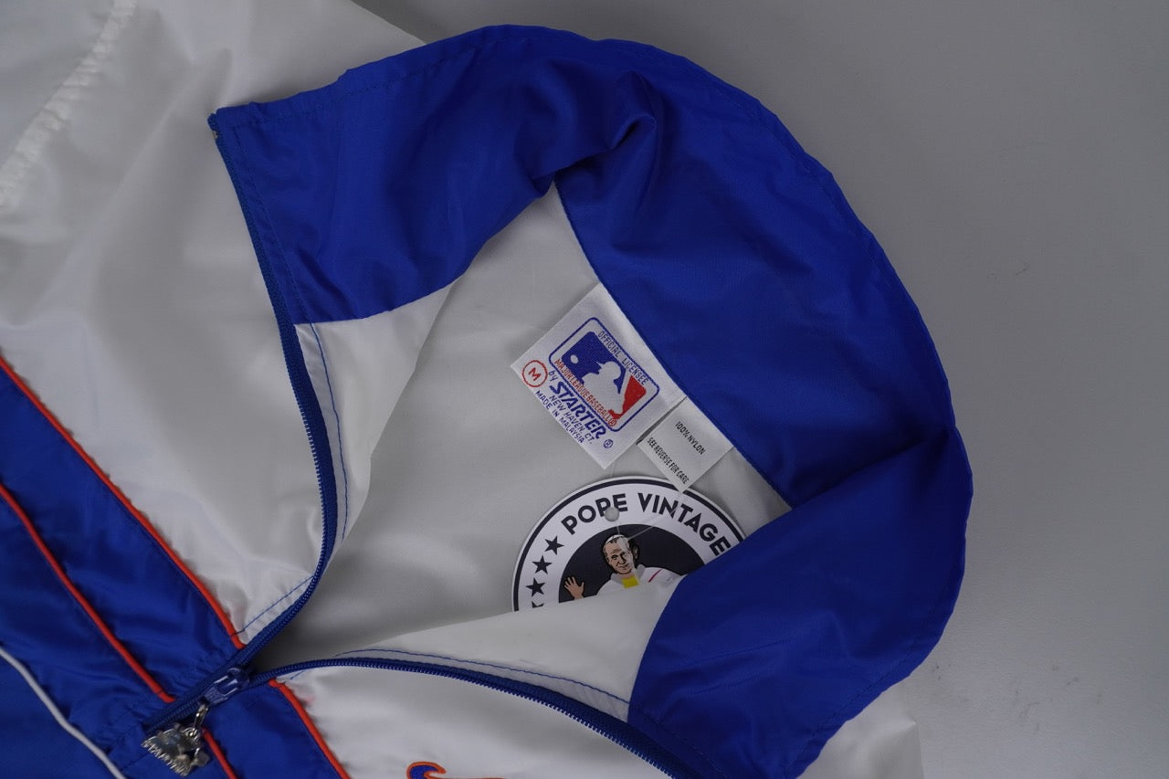 80s Starter New York Mets MLB Jacket Blue white M