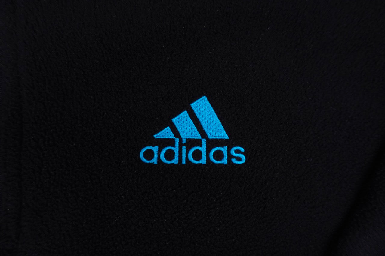 90s Black Adidas Fleece