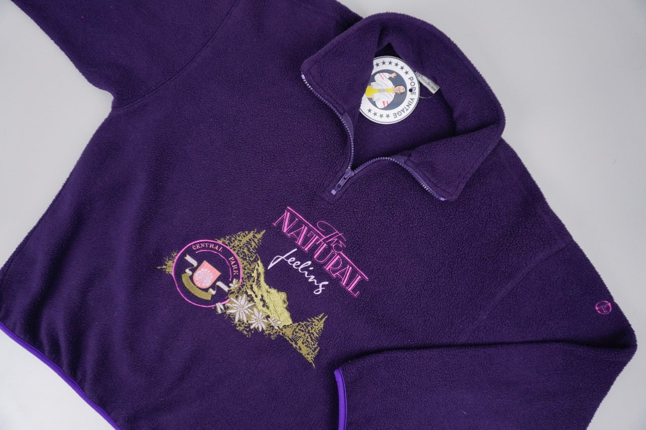 90s Purple Sergio Tacchini Fleece