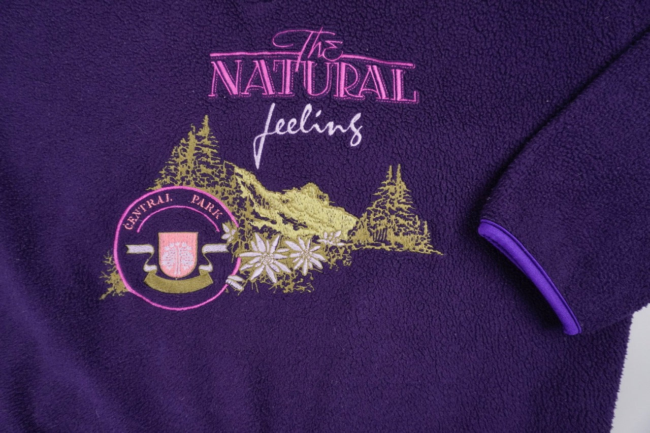 90s Purple Sergio Tacchini Fleece