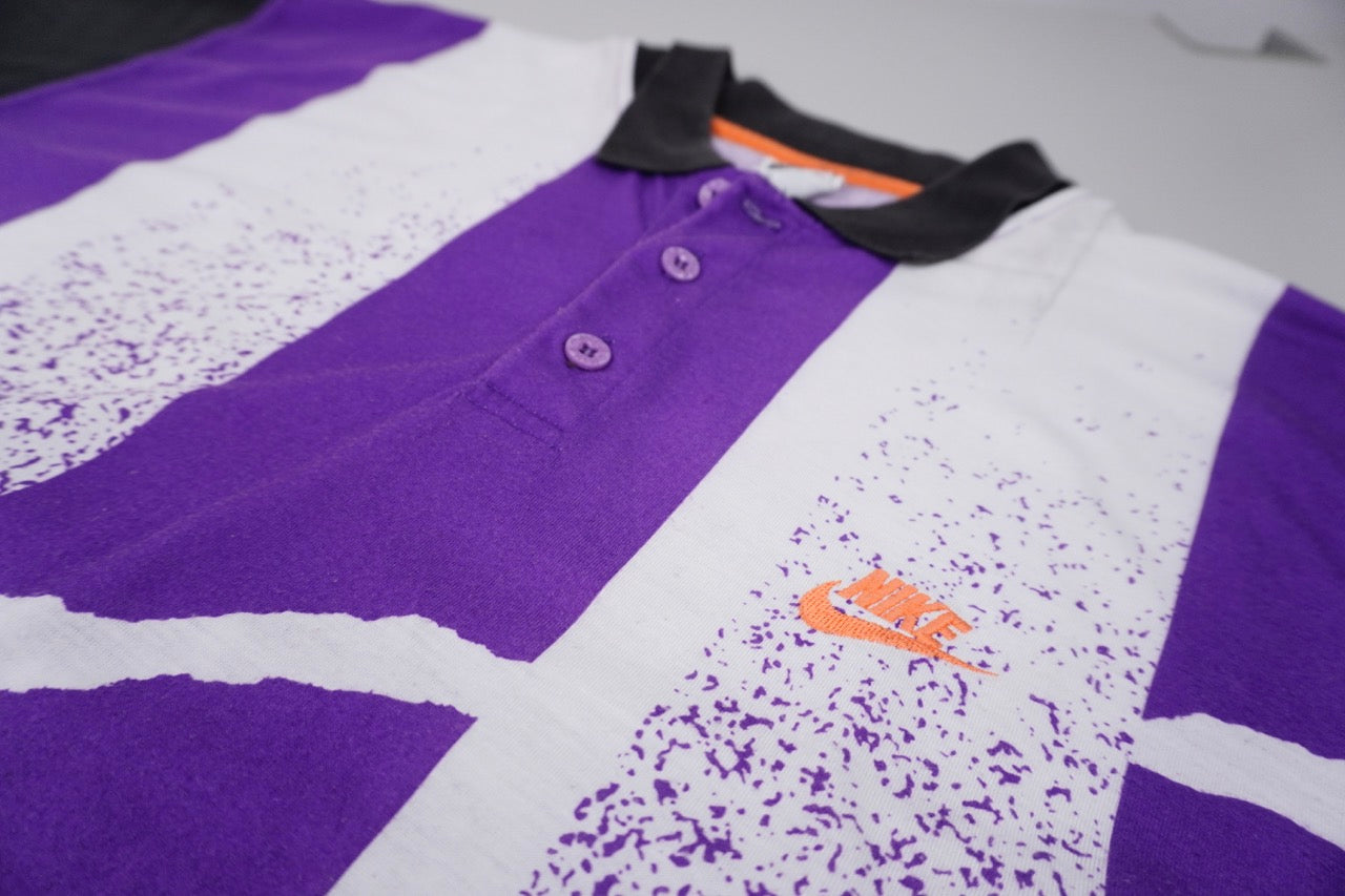 90s Purple Nike Challenge Court Poloshirt