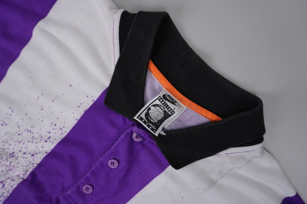 90s Purple Nike Challenge Court Poloshirt