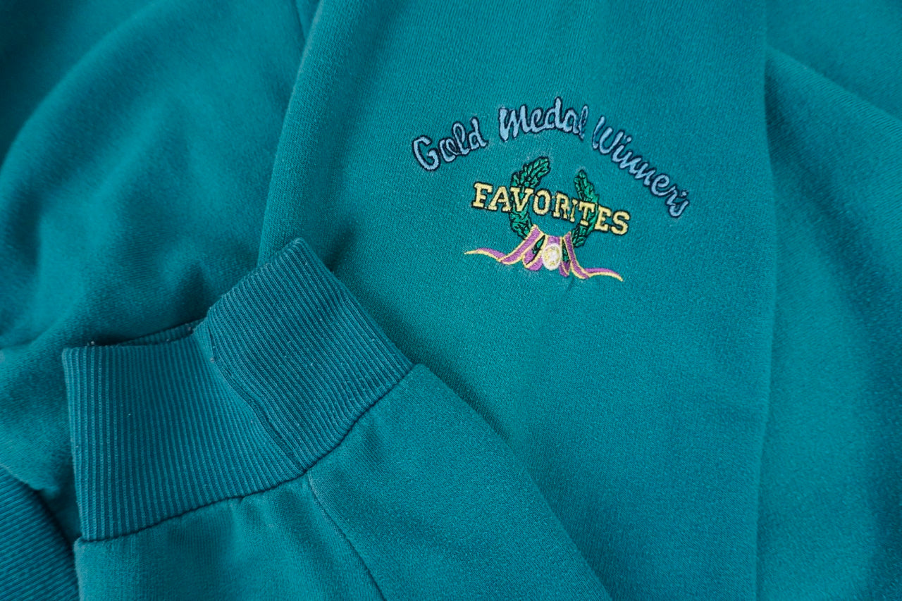 90s Green Adidas Competition Sweatshirt