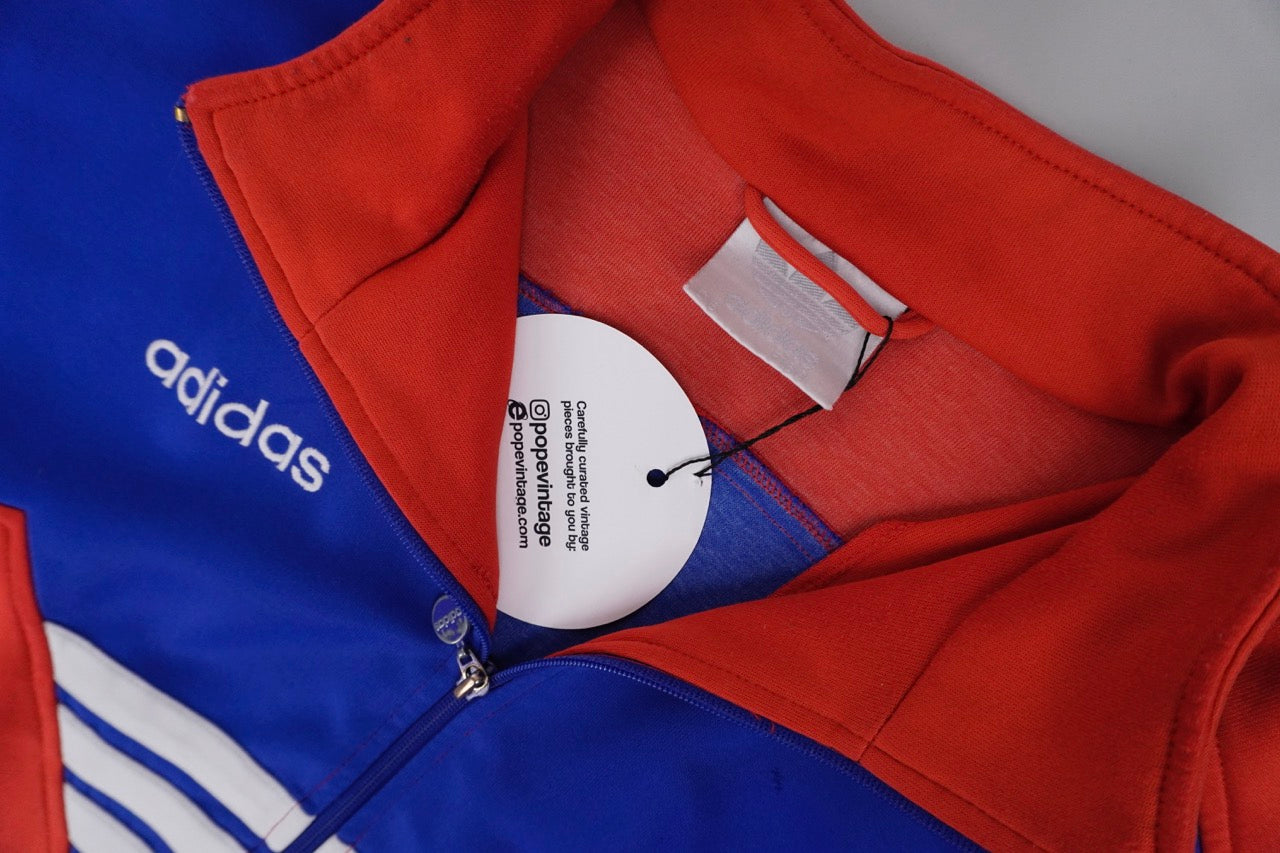 90s Adidas Jacket Blue Red FC Bayern M/L