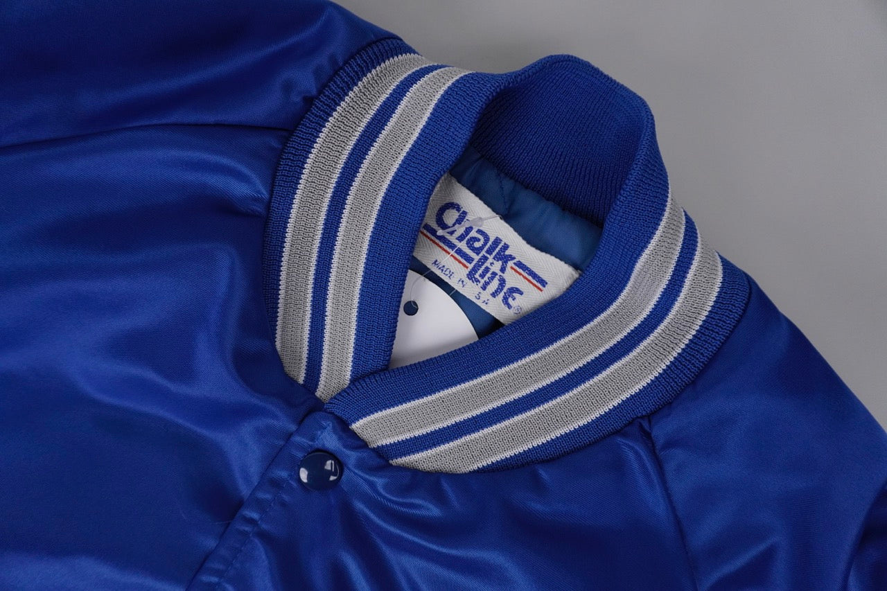 80s Chalk Line Seattle Seahawks NFL Jacket Blue L