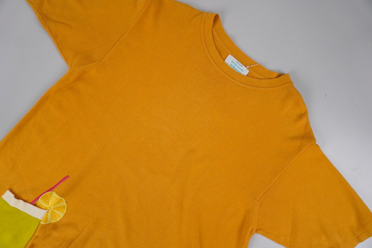 90s United colors of Benetton T-shirt Orange Green L