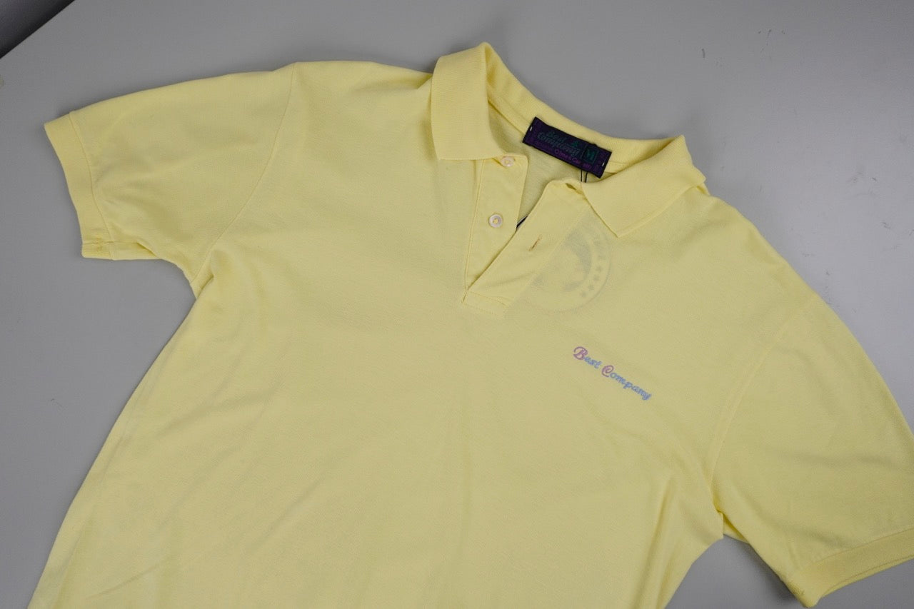 90s Best company T-shirt Yellow M