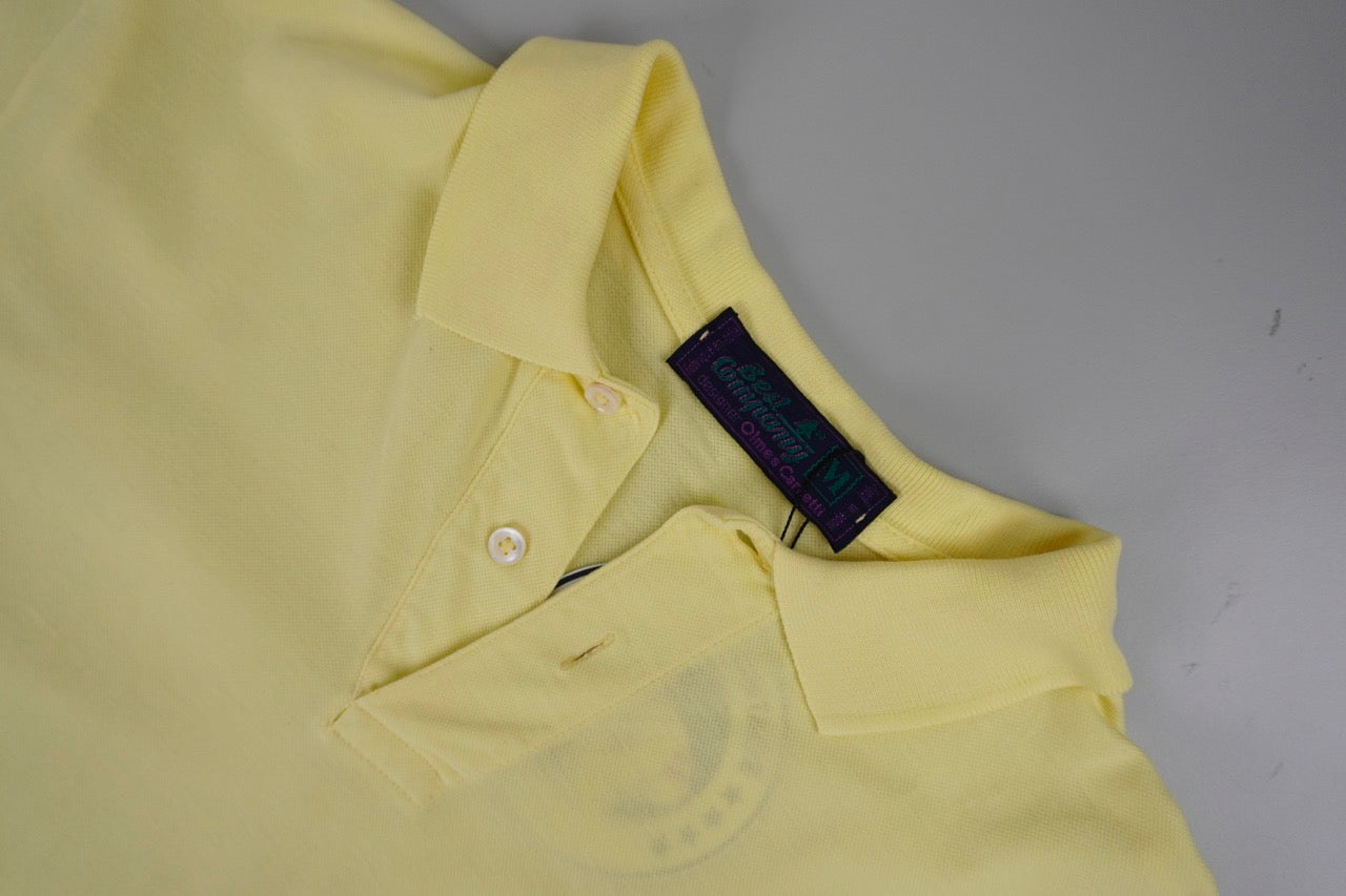 90s Best company T-shirt Yellow M