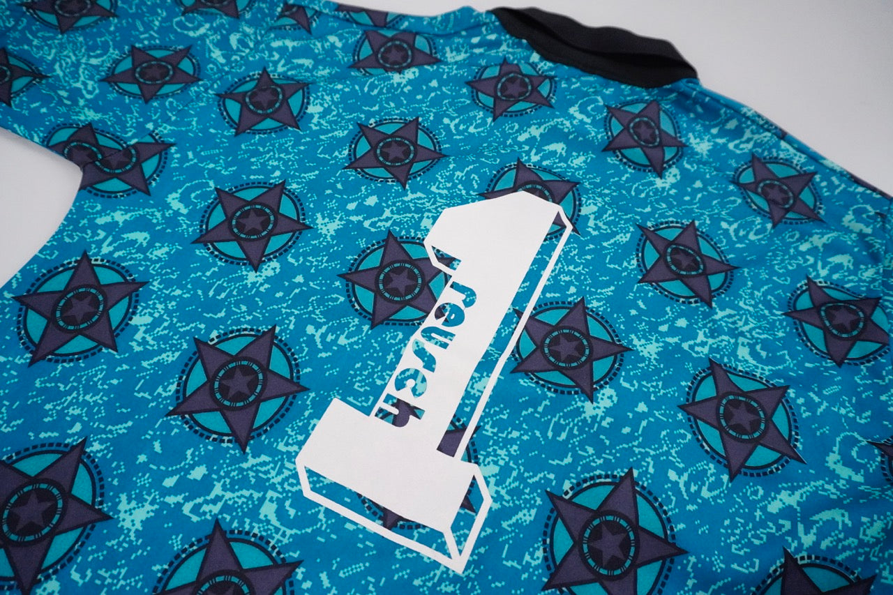 90s Reusch Longsleeve Green Black L