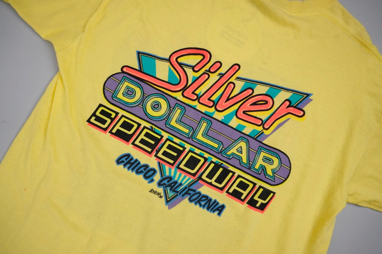 80s Signal made in USA T-shirt Yellow XL