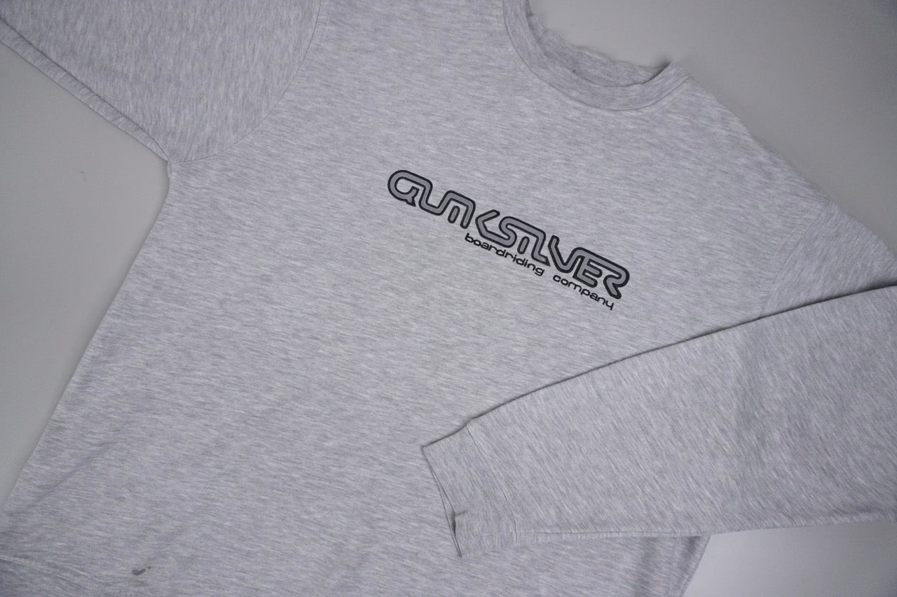 00s Quicksilver Longsleeve Grey L