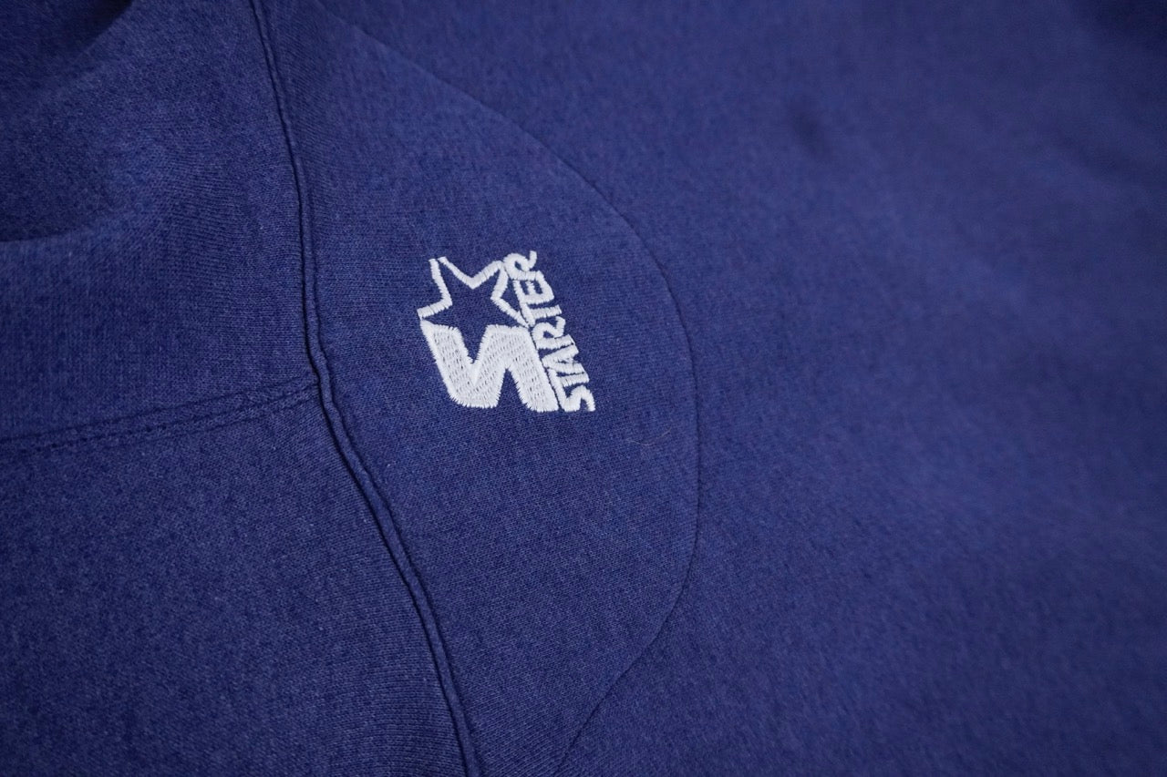 90s Starter Sweatshirt Blue Yellow M