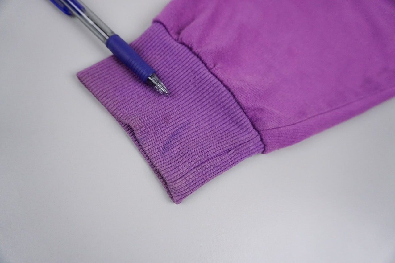 00s Adidas Sweatshirt Purple Black S/M