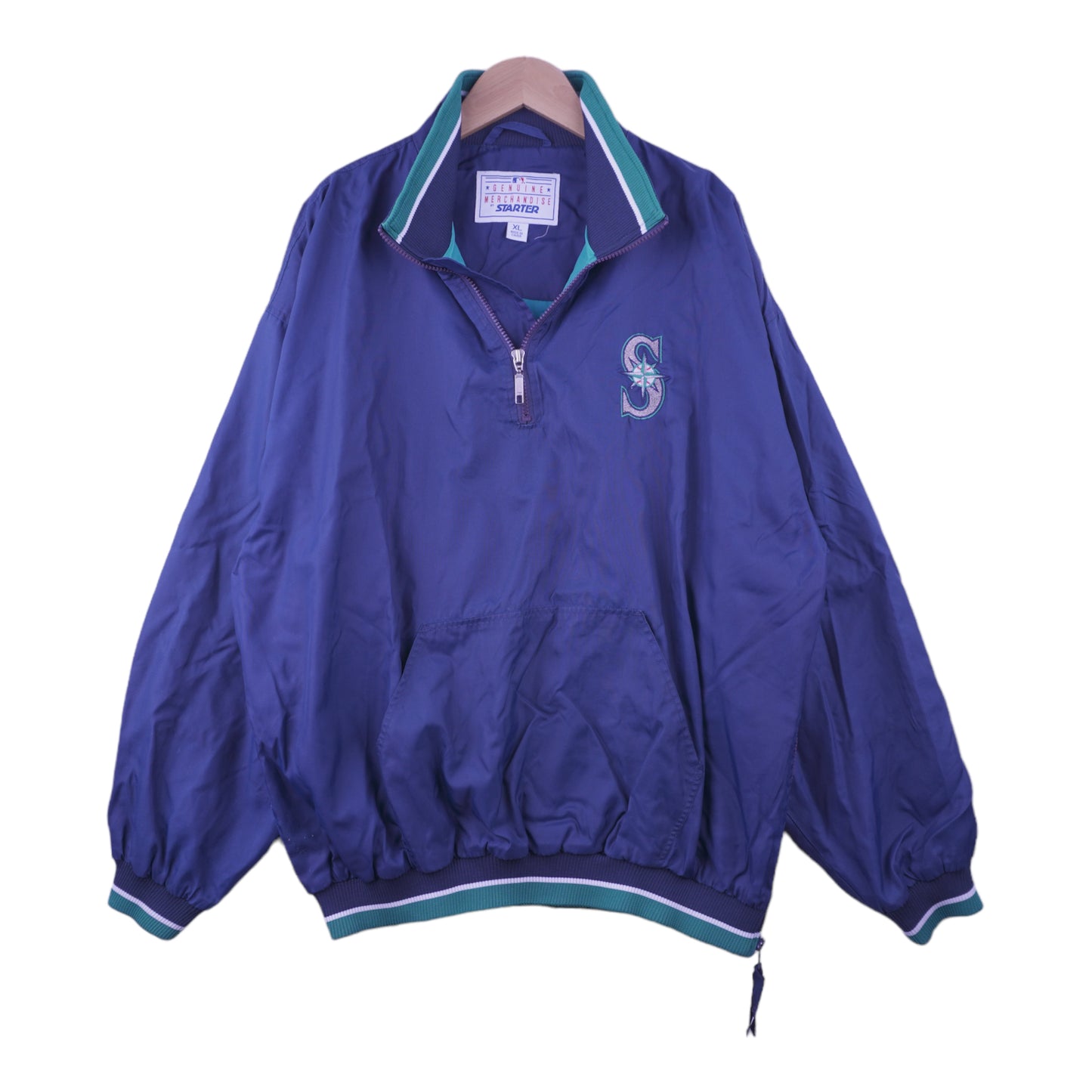 90s Starter Seattle Mariners MLB Jacket Blue XL