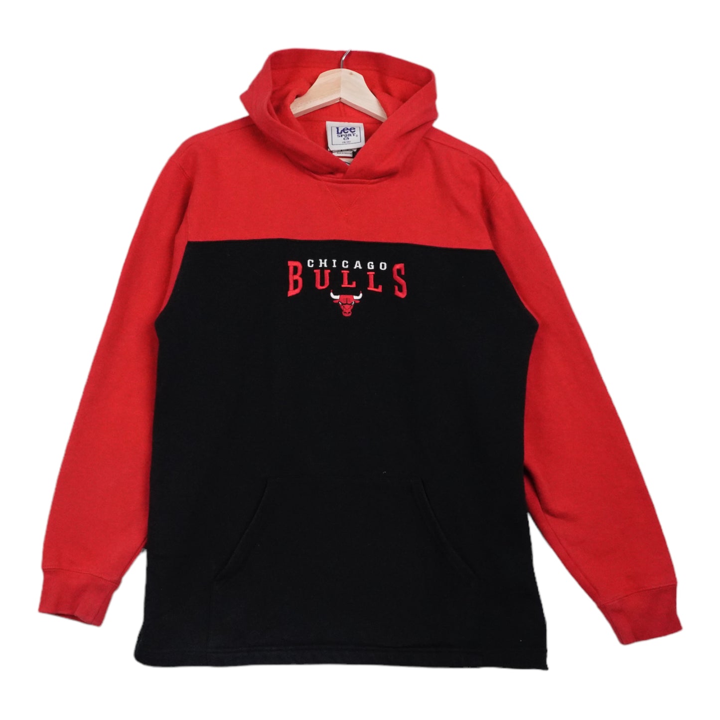00s Lee sport Sweatshirt Black Red XL