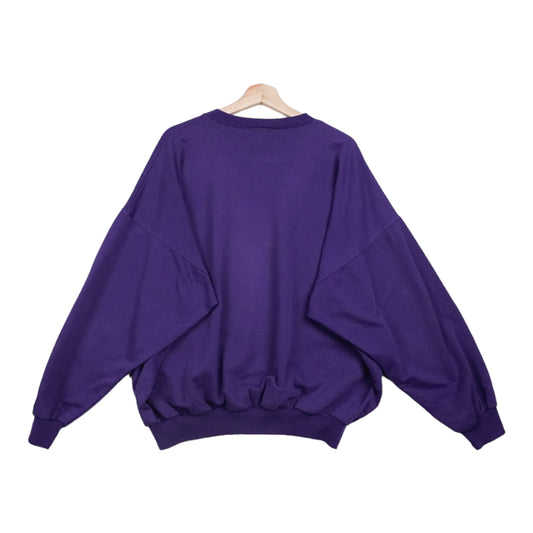 90s Adidas Sweatshirt Purple XL