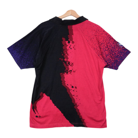 90s Nike Challenge Court T-shirt Black Pink L