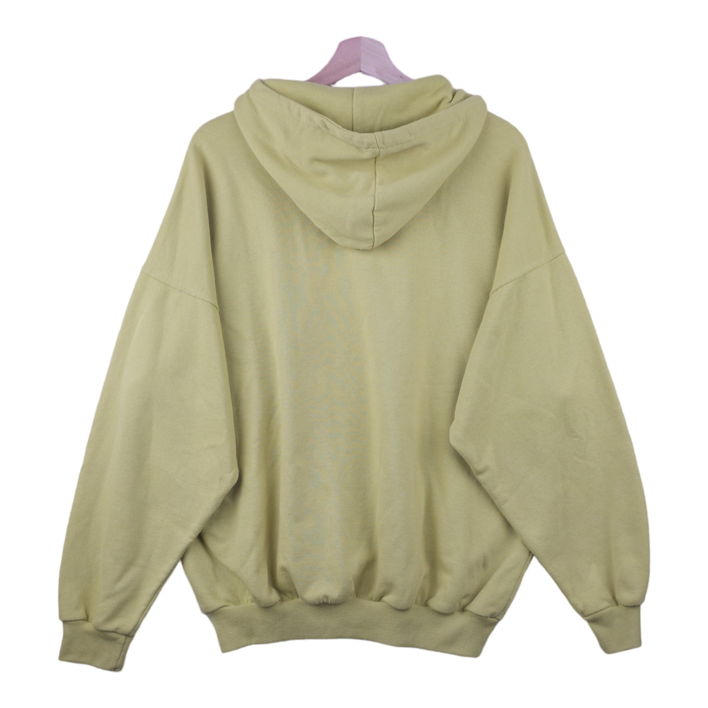 90s Adidas Hoodie Yellow/Green L