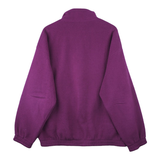 90s Fila Crazy Fleece Burgundy L