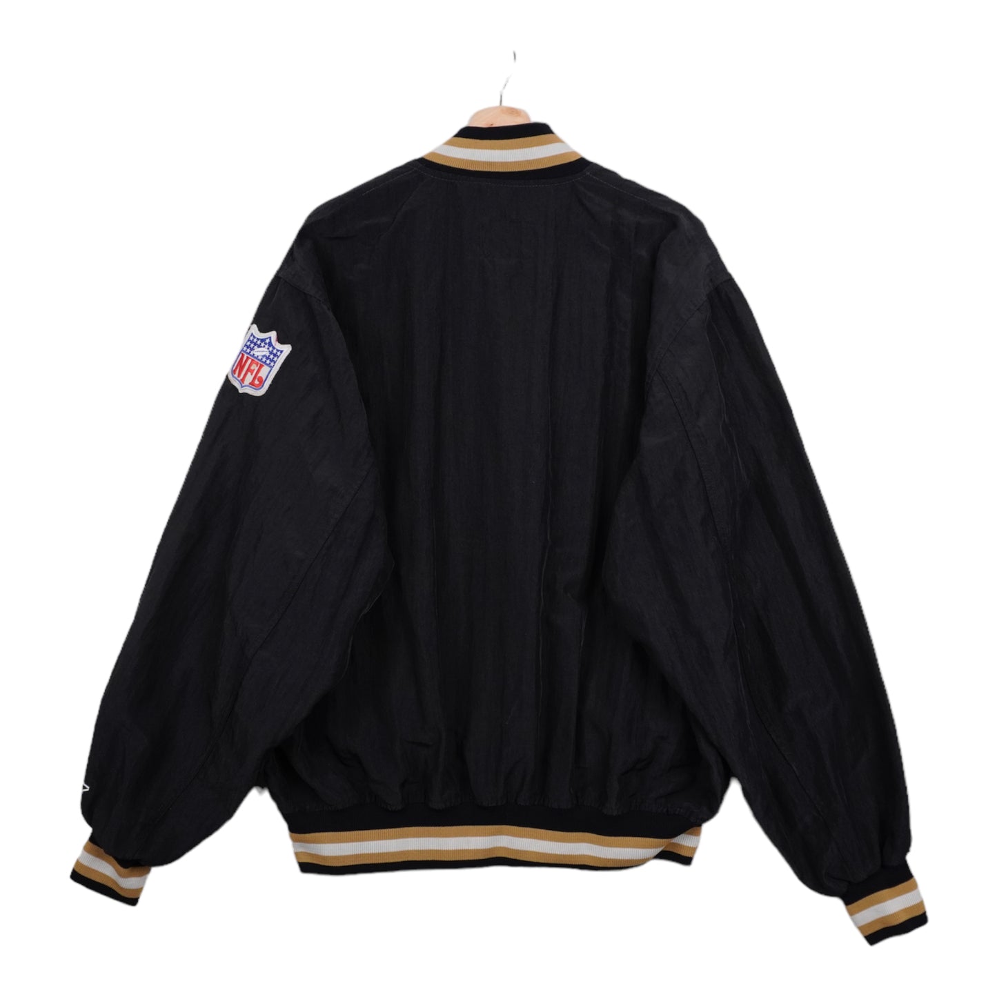 90s Starter New Orleans Saints NFL Jacket Black XL