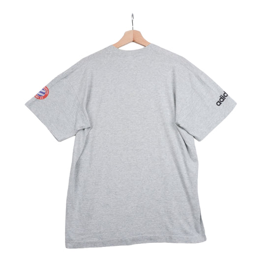 90s Adidas FC Bayern Munich Bundesliga T-shirt Grey M/L