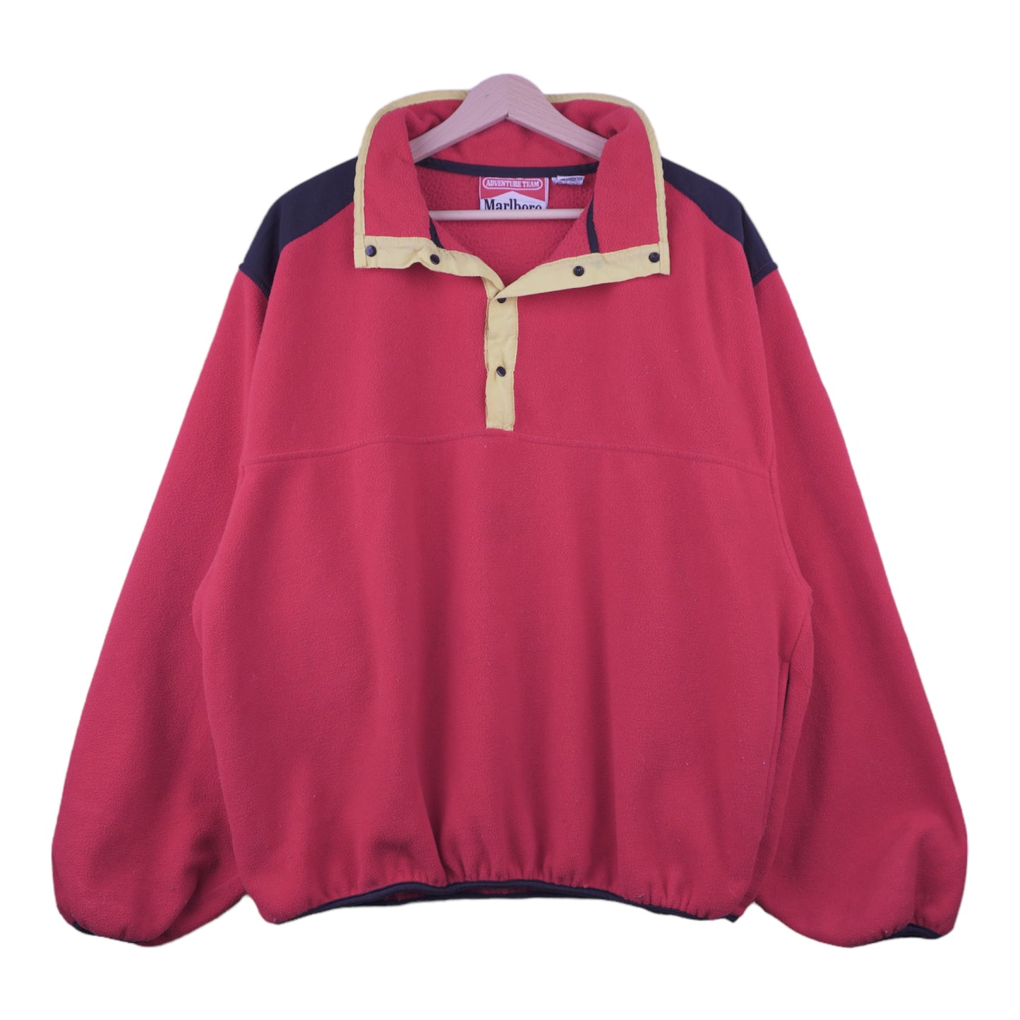 90s Marlboro Aventure Crazy Fleece Red L/XL
