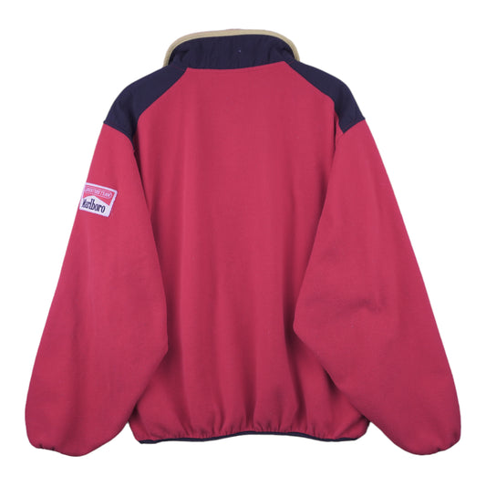 90s Marlboro Aventure Crazy Fleece Red L/XL