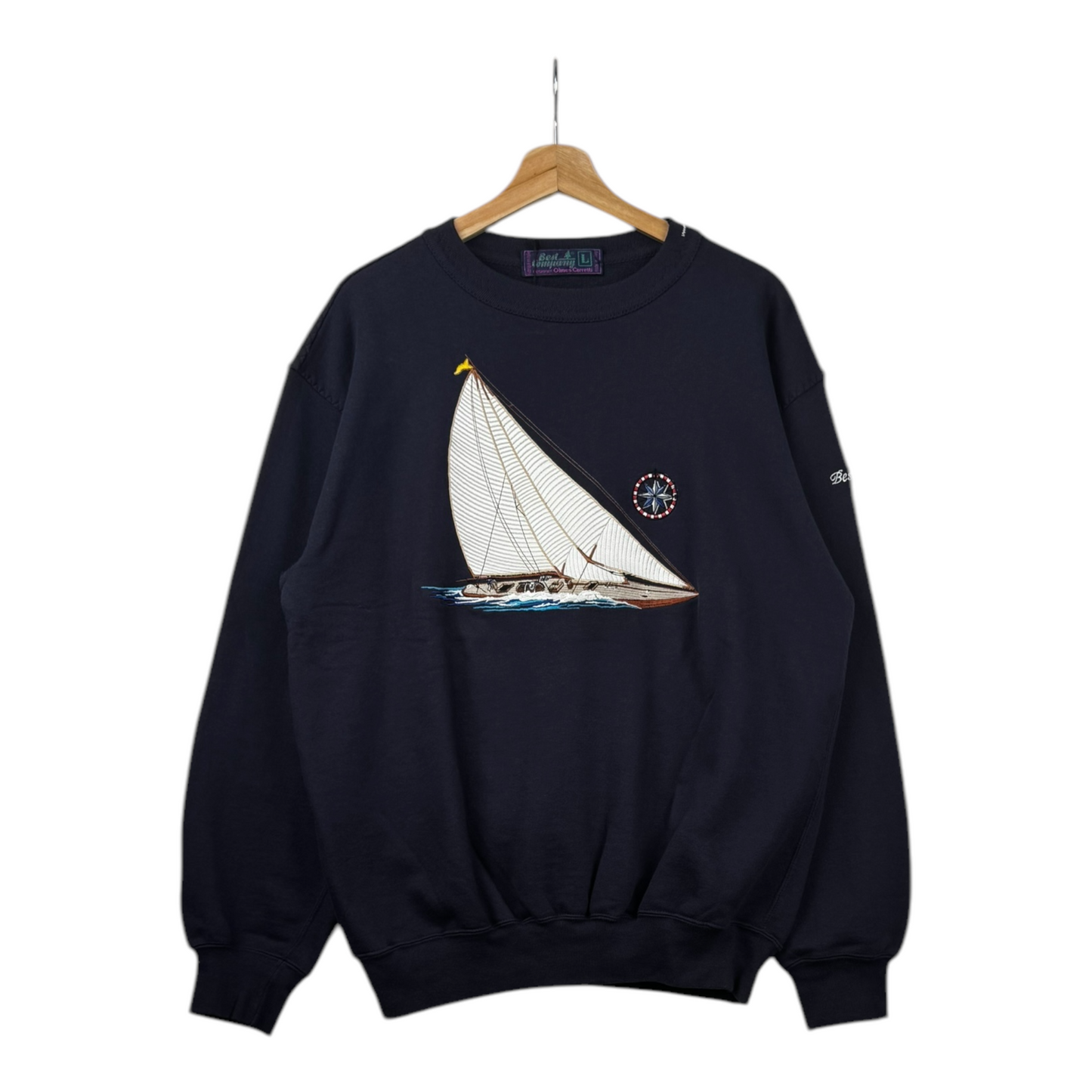 90s Best Company Sweatshirt Navy