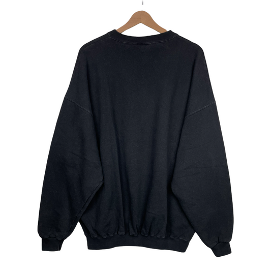 90s Logo Athletic Denver Broncos NFL Sweatshirt Black XL