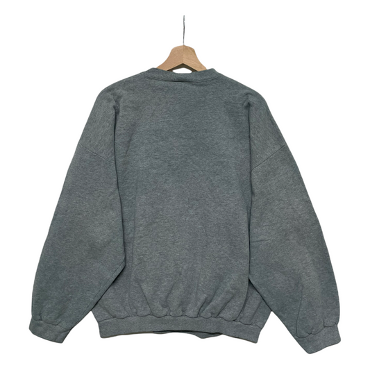 90s Logo Athletic Los Angeles Kings NHL Sweatshirt Grey XL