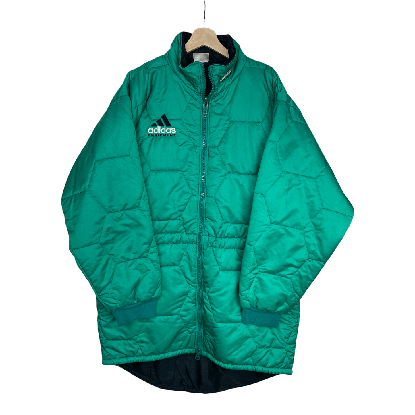 90s Adidas Equipment Jacket Green XXL