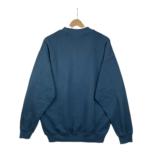 90s Adidas Sweatshirt Blue M