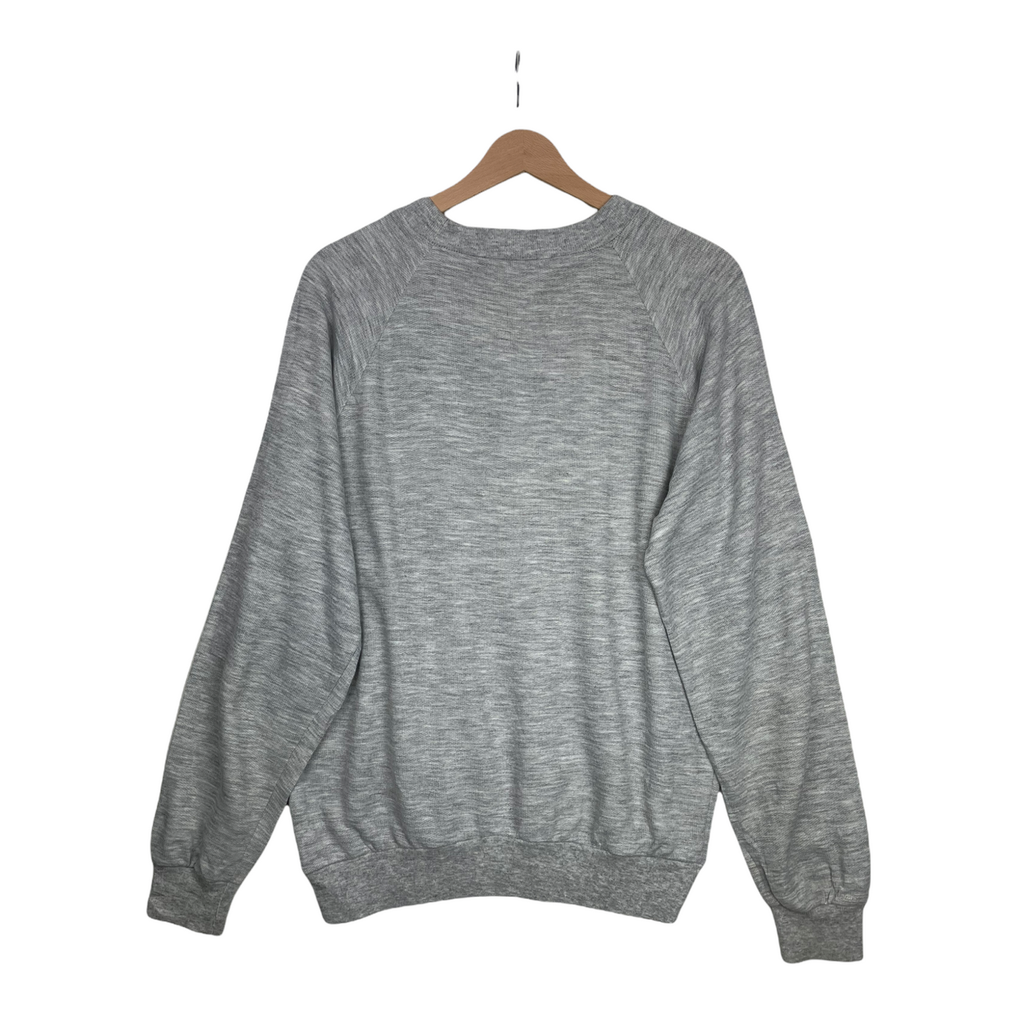 80s Unbranded Sweatshirt Grey M