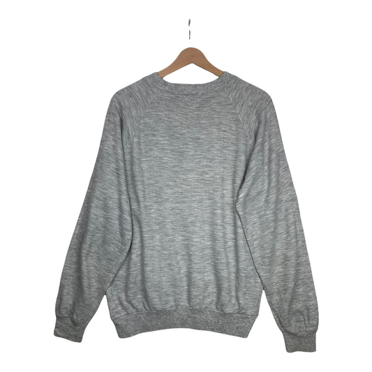 80s Unbranded Sweatshirt Grey M