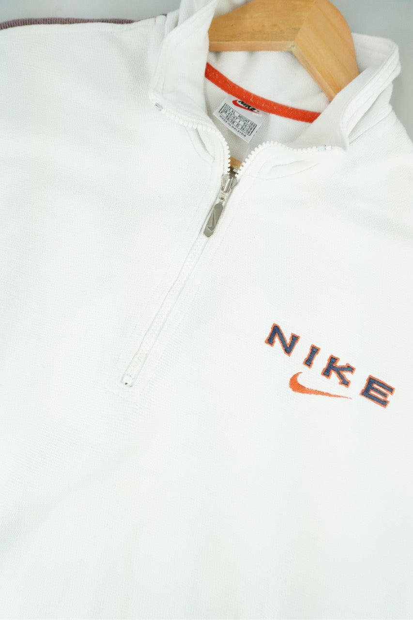 90s Nike Sweatshirt White XL