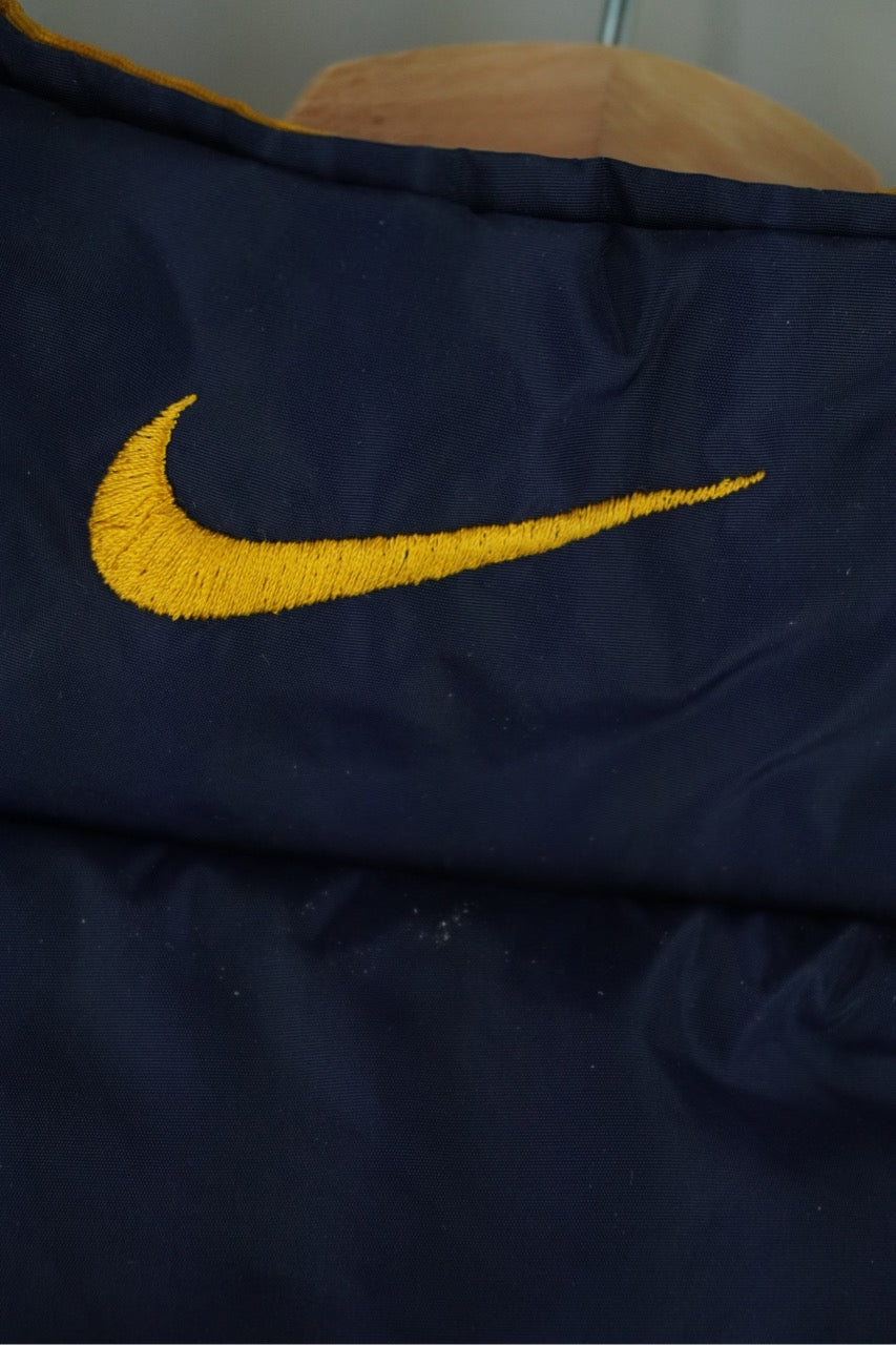 90s Nike Jacket Navy Yellow XXL