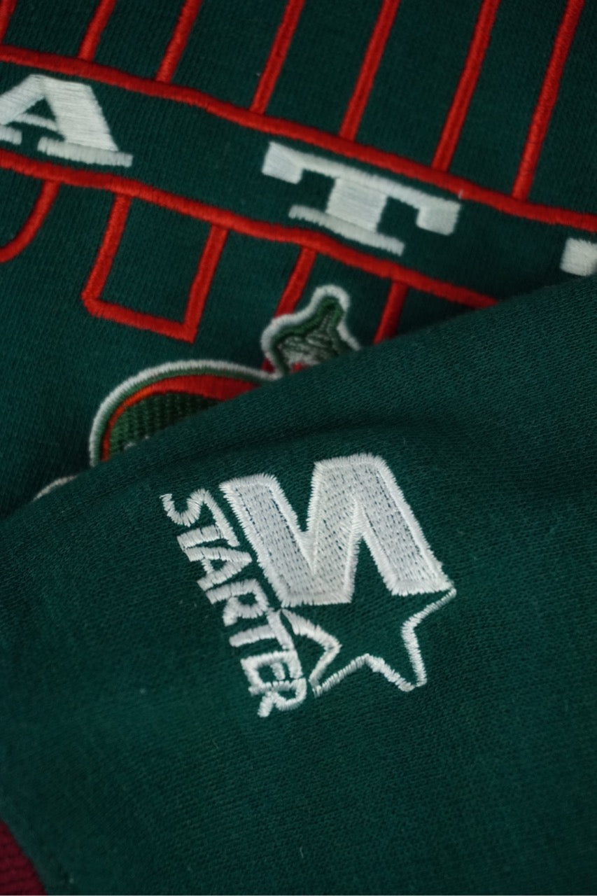 90s Starter Seattle Supersonics NBA Sweatshirt Green XL