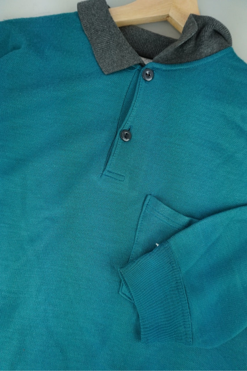 90s Everlast Sweatshirt Green L