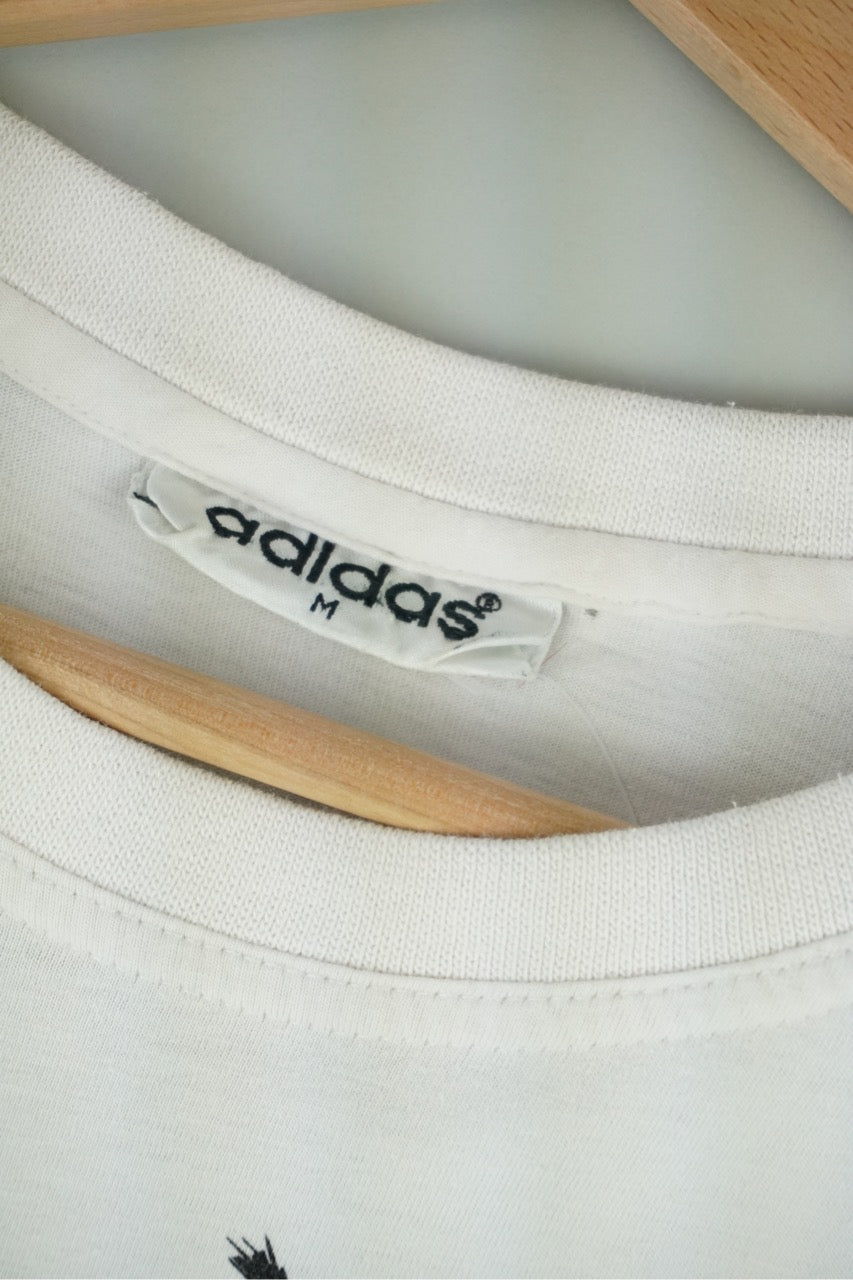 90s Adidas ATP Tour T-Shirt White M