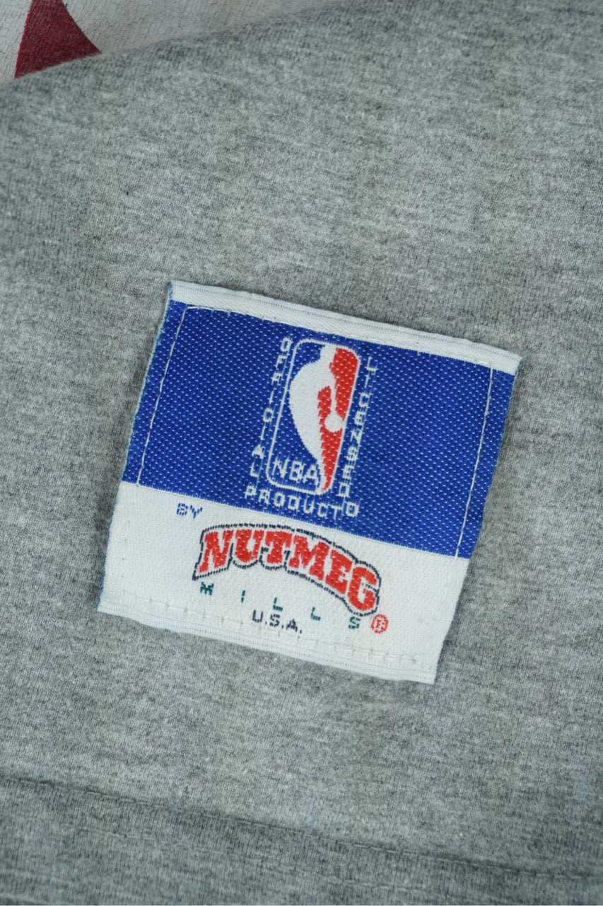 90s Nutmeg Mills Orlando Magic NBA T-Shirt Grey XL