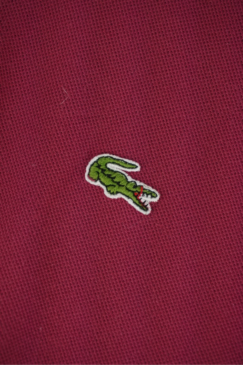 90s Lacoste Poloshirt Red M