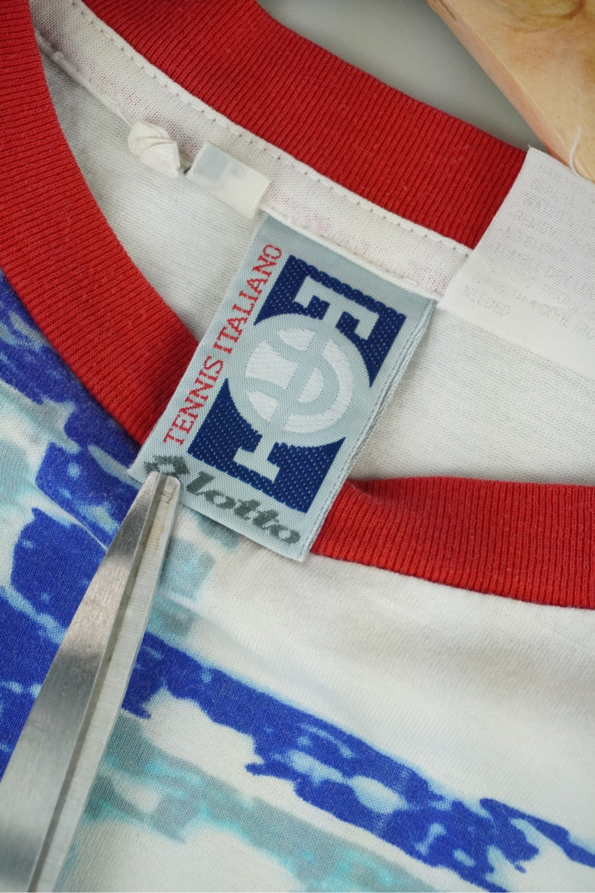 90s Lotto T-Shirt White M/L